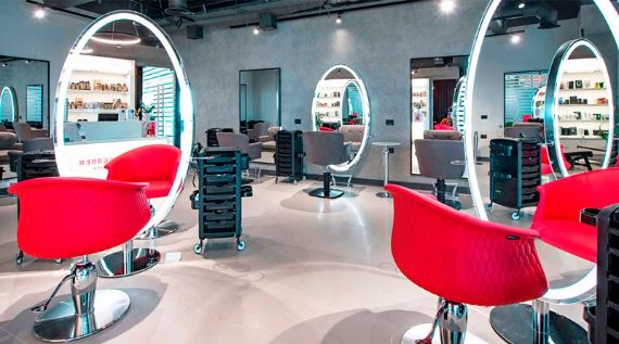 Дизайн салон красоты в этническом стиле